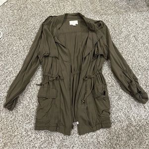 CALSON Olive Green Coat Size Small